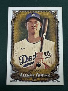 大谷翔平 Shohei Ohtani 2024 Topps Allen & Ginter Base MLBカード