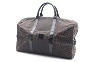 【ト石】 CELINE セリーヌ 総柄 ボストンバッグ MC99/1 ブラック トラベルバッグ 旅行鞄 EAZ01EWH36