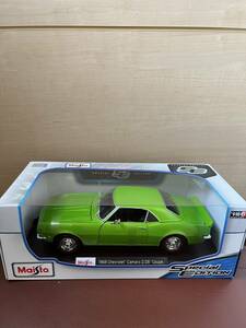 新品送料安Maisto マイスト 1/18 1968 Chevrolet Camaro Z/28 Coupe ベビカマ検）アメ車 シボレーフォードダッジフェラーリメルセデス