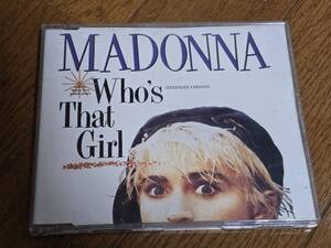 (CDシングル) Madonna●マドンナ/ Who