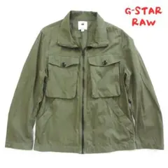 【G-STAR RAW】 ジースター　ライトコットン　ミリタリーJK　0123