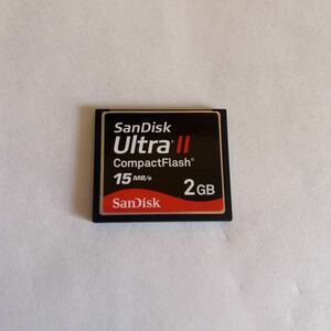 SanDisk サンディスク コンパクトフラッシュ Ultra 2GB CFカード CompactFlash 一眼レフ カメラ メモリーカード