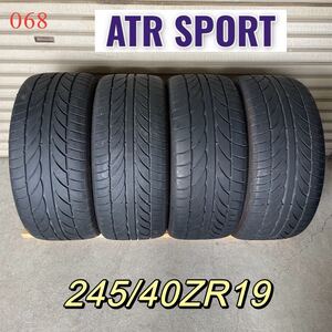 ATR SPORT 245/40ZR19 98W XL 2020年製 中古タイヤ4本セット