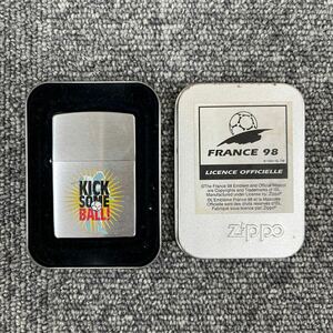 184. ZIPPO ジッポ オイルライター 喫煙具 着火未確認 箱付き 現状品