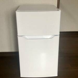 新古品 山善 YAMAZEN 2ドア冷凍冷蔵庫 86L (冷蔵室60L/冷凍室26L) YFR-D91(2023年製)