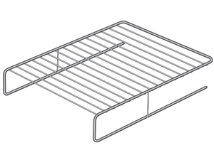 パナソニック部品：焼き網（クロームメッキタイプ）/AZC83-707IHクッキングヒーター2口IH(鉄・ステンレス対応) 用