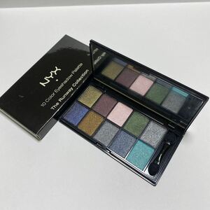 NYX 10カラー　アイシャドウ　09 Haute Model アイカラーパレット