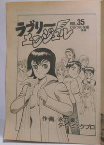 切り抜き　ラブリーエンジェル VOL.35 第35話　ひみつの花園 後編　永井豪とダイナミックプロ　16ページ　週刊宝石 1996年9月19日号