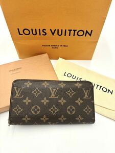 ◆美品◆ 【LOUIS VUITTON】ルイ・ヴィトンラウンドファスナー 長財布 ジッピーウォレット モノグラム M42616