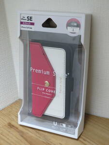 PGA iPhone SE 5S/5 対応 Premium Style フリップカバー (ピンク) PG-18EFP15PK
