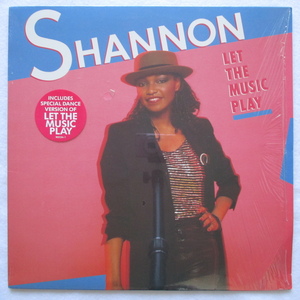 シュリンク付き◇LP：US◇ SHANNON / LET THE MUSIC PLAY 「90134-1」