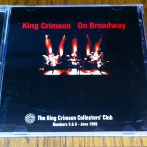 『King Crimson / On Broadway』2CD 送料無料 Robert Fripp, Adrian Belew