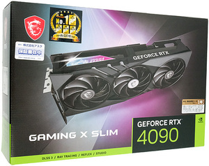 MSI製グラボ GeForce RTX 4090 GAMING X SLIM 24G PCIExp 24GB [管理:1000027589]