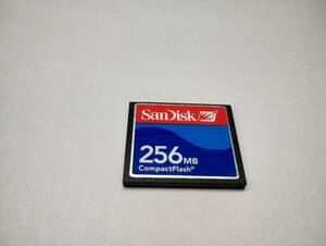 256MB　メガバイト　SanDisk　CFカード　フォーマット済み　メモリーカード コンパクトフラッシュカード