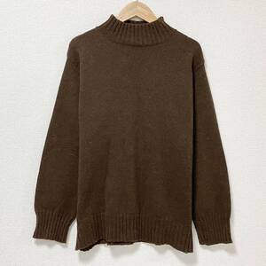 AD1992 tricot COMME des GARCONS ハイネック ニット セーター ブラウン トリココムデギャルソン 90s VINTAGE archive 4050182