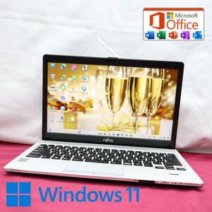 ★美品 高性能5世代i5！320GB★S935/K Core i5-5300U Webカメラ Win11 MS Office 中古品 ノートPC★P74136