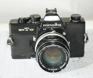 クラシックカメラ・ミノルタ　『Minolta　SRT　101　』1.7/55㎜　