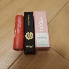 リップ3点　LIP VIBRACE、STEFANY 、COOLA【未使用】