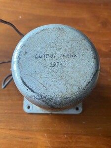 WESTERN ELECTRIC 197A ウエスタンエレクトリック　シルバー色　OUTPUT TRANS 197Aトランス 一個　オリジナル