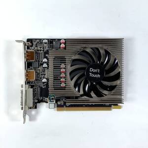 K61024205 Radeon RX 550 2GB GDDR5 ビデオカード 1点※DP/DP 3ポート【中古動作品、複数出品】