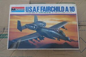 1/72 バンダイモノグラム 1/72 フェアチャイルド A/10　絶版　未組立　当時のカタログあり