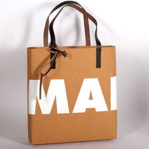 【CU】マルニ MARNI SHMPQ10A11 P4908 トートバッグ SHOPPING N/S ブラウン/ZO238 セルロース 【新品/正規品】