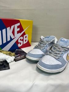 NIKE ナイキ DUNK LOW SEAN CLIVER DC9936-100 ダンク ショーンクライバー ローカットスニーカー ホワイト/ブルー US9/27cm