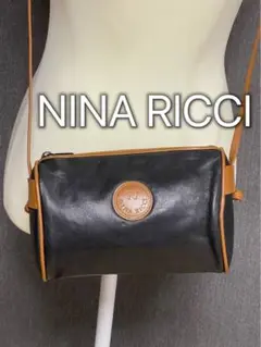 ニナリッチ　NINA RICCI ショルダーバッグ レザー　本革　斜め掛けバッグ