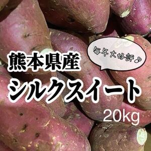 熊本特産　大好評！ 訳あり シルクスイート 20kg （送料無料)