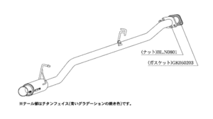 自動車関連業者直送限定 柿本 マフラー GTbox 06&S ミツビシ eKスポーツ LA,CBA-H81W 0.66_ターボ 3G83 4WD (AWD) 4AT (M42321)