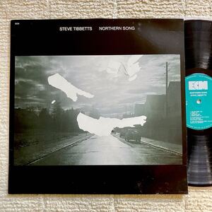 Germany ORIG◆最高傑作◆LP◆Steve Tibbetts(スティーヴ・ティべッツ)「Northern Song」◆1982年 ECM 1218◆Experimental Jazz Fusion