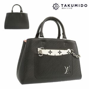 ルイヴィトン LOUIS VUITTON ハンドバッグ マレル トート BB M59952 エピ ライン ノワール レザー 中古SA 277180