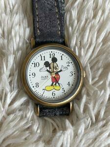 ディズニー　レトロ　ミッキ　腕時計　ビンテージ Mickey