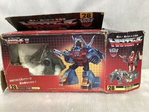 【H0860】 トランスフォーマー　28 ダイノボット火炎戦士 スラッグ サイバトロン　 TAKARA