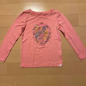 送料無料　UNIQLO ユニクロ　HEATTECH EXTRA WARM ヒートテック長袖Tシャツ　130cm HUGっと！プリキュア ピンク　送料込み