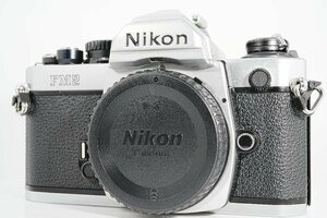 美品 Nikon New FM2 一眼レフイルムカメラ 最後期生産シリアルナンバー860xxxx CE刻印あり