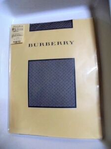 新品 BURBERRY バーバリー ブライトダイヤ ストッキング M~L ブラック 黒