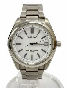 SEIKO◆ソーラー腕時計/アナログ/7B24-0BH0