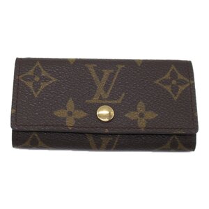 ルイ・ヴィトン ミュルティクレ4 キーケース ブランドオフ LOUIS VUITTON キーケース モノグラム 中古 メンズ レディース