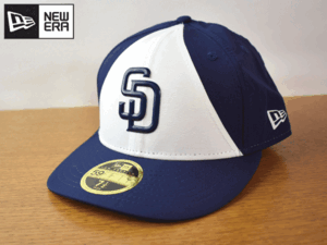 K199《未使用品》NEW ERA ニューエラ 59FIFTY Low Crown【7-1/2 - 59.6cm】SAN DIEGO PADRES パドレス MLB 帽子 キャップ USモデル