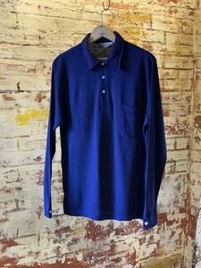 ~60s BRENT LONG SLEEVE POLO SHIRT ヴィンテージ ビンテージ ブレント ロングスリーブポロ 長袖ポロシャツ アメトラ TRAD 50s 送料無料