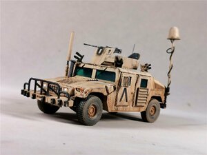 1/35 アメリカ ハマー 兵員運送装甲車 組立塗装済完成品