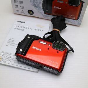 美品 COOLPIX W300 オレンジ 中古 Nikon あすつく 土日祝発送OK