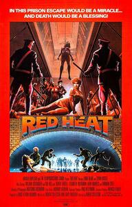 北米版 1985 Red Heat レッドヒート ポスター　 リンダ・ブレア Linda Blair. シルビア・クリステル Sylvia Kristel.