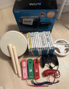 WiiU セット　32GB クロ　ソフト14本セット