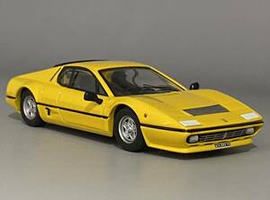 Best Model 1/43 Ferrari 512 BB 1976 Giallo ◆ Predecessor - Ferrari 365 GTB/4, Successor - Ferrari Testarossa ◆ フェラーリ 9265