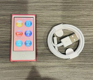 iPod nano 第7世代　16GB アイポッドナノピンクMD475J 送料無料　apple