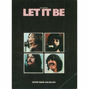 送料無料！The BEATLES／ザ・ビートルズ「LET IT BE」全8曲楽譜集