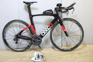 DURA-ACEホイール!! ■CEEPO シーポ KATANA カーボン TT SHIMANO WH-9000-C35-TU ULTEGRA 6870 Di2 2X11S サイズM 2016年 美品