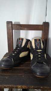 Old skate skate rags high-top sneakers 80s　スケートラグス　ハイカットスニーカー　オールドスケート　ビンテージ　美品